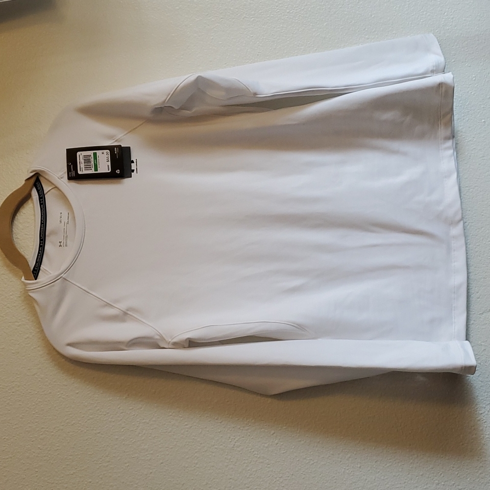 Under Armour cold gear white long sleeve